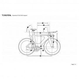 2025 Canyon Speedmax CF SLX 8 Di2 Vanquish Triathlon Bike